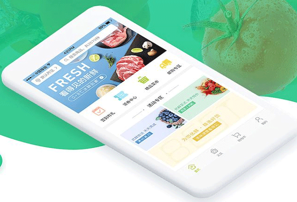 生鲜超市手机app开发 实现线上线下互通--广州app软件制作公司酷蜂科技